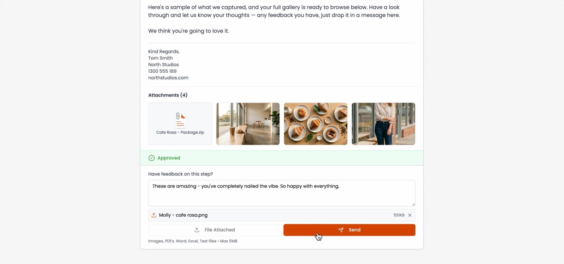 Customer Feedback in FoxTrak
