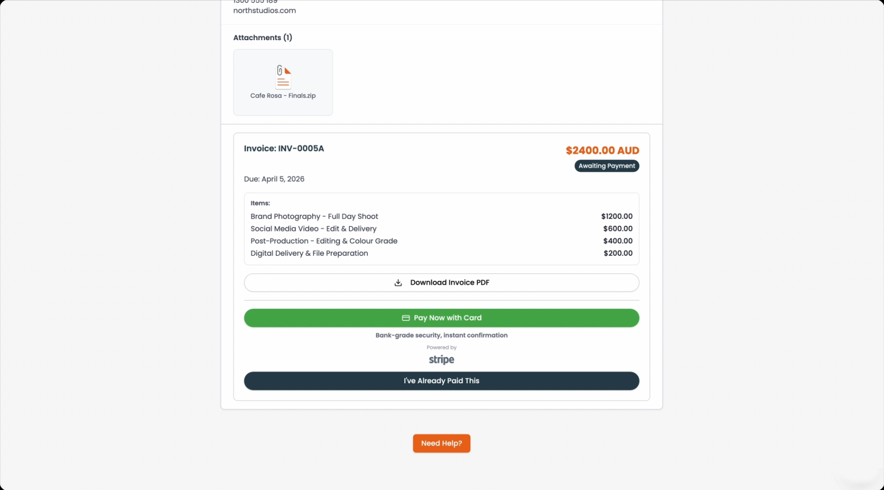 How payment works in FoxTrak