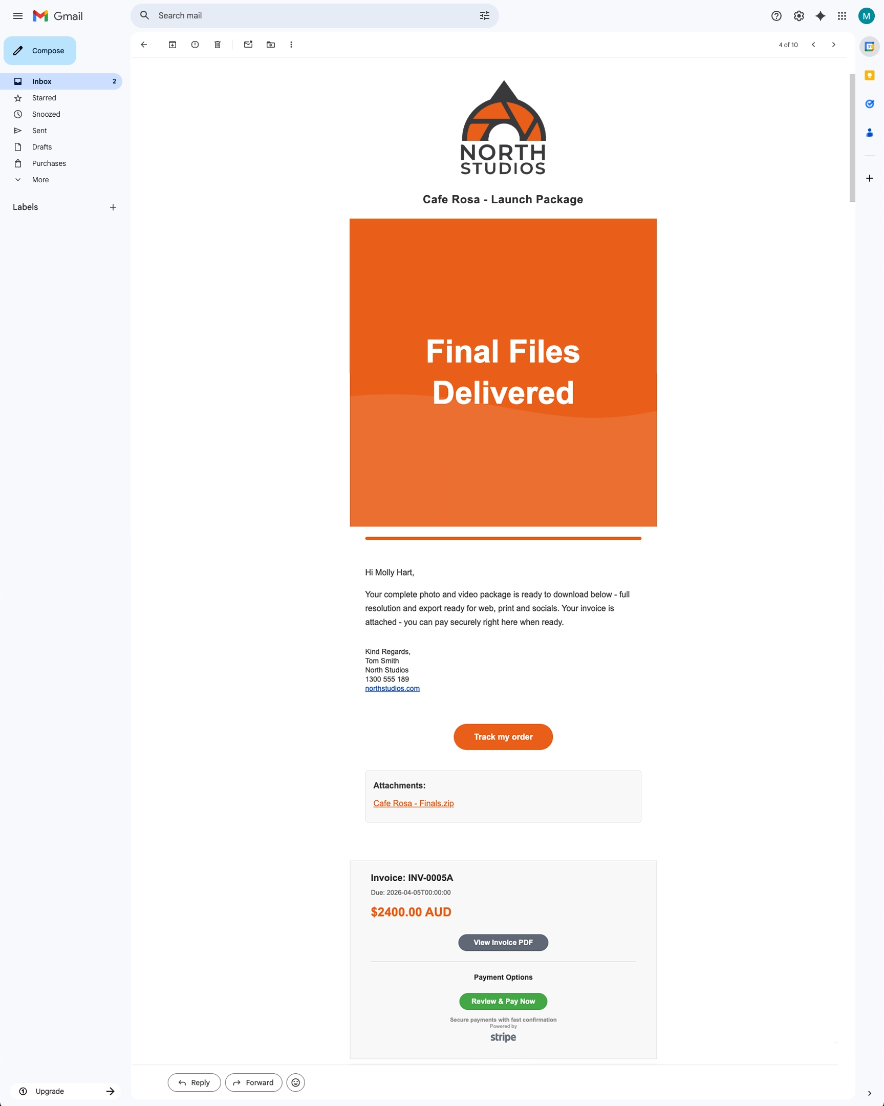 How customer updates work in FoxTrak